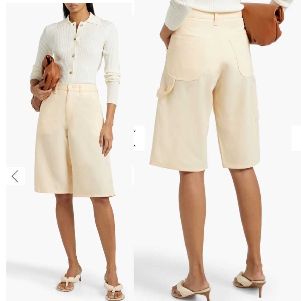 Rag & Bone NWOT Cavalry wool-blend twill‎ shorts size 8